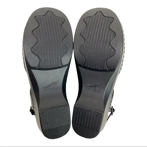 Dansko Sandals Black  EU 40   US Equivalent 9.5 - 10 - Picture 7 of 11